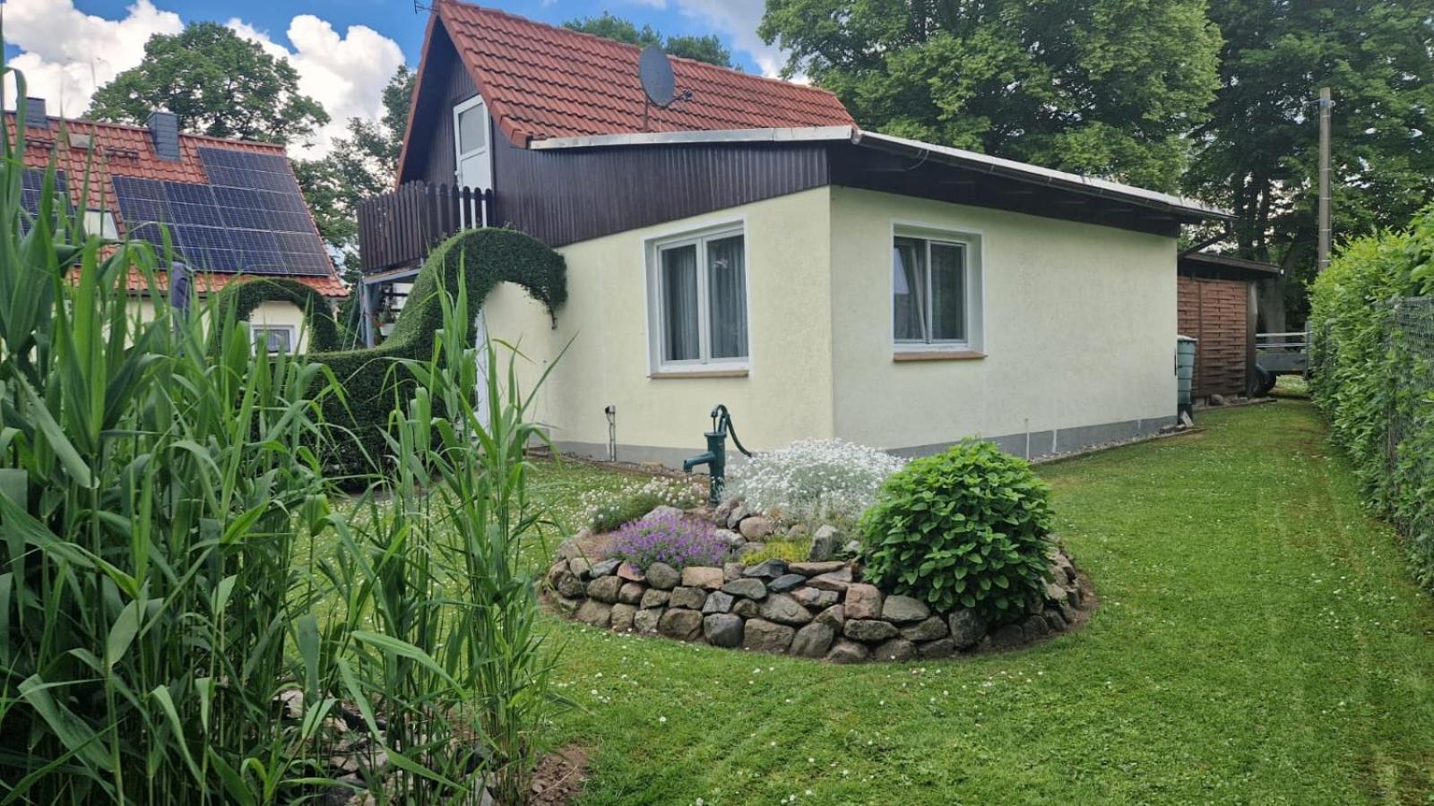 Ferienhaus Kleinmoellerchen Neu Poserin Ruang foto